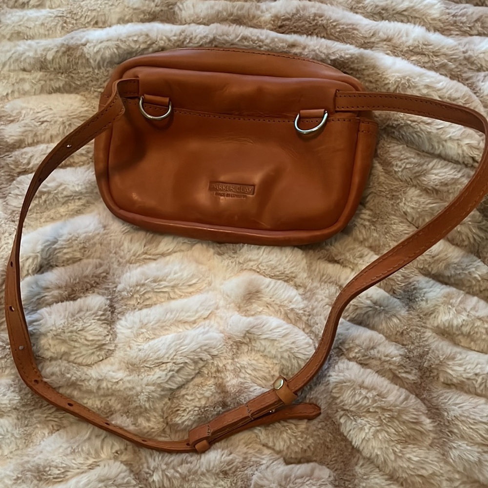 Parker Clay Desta Belt Bag in Rust Brown - Picture 10 of 16